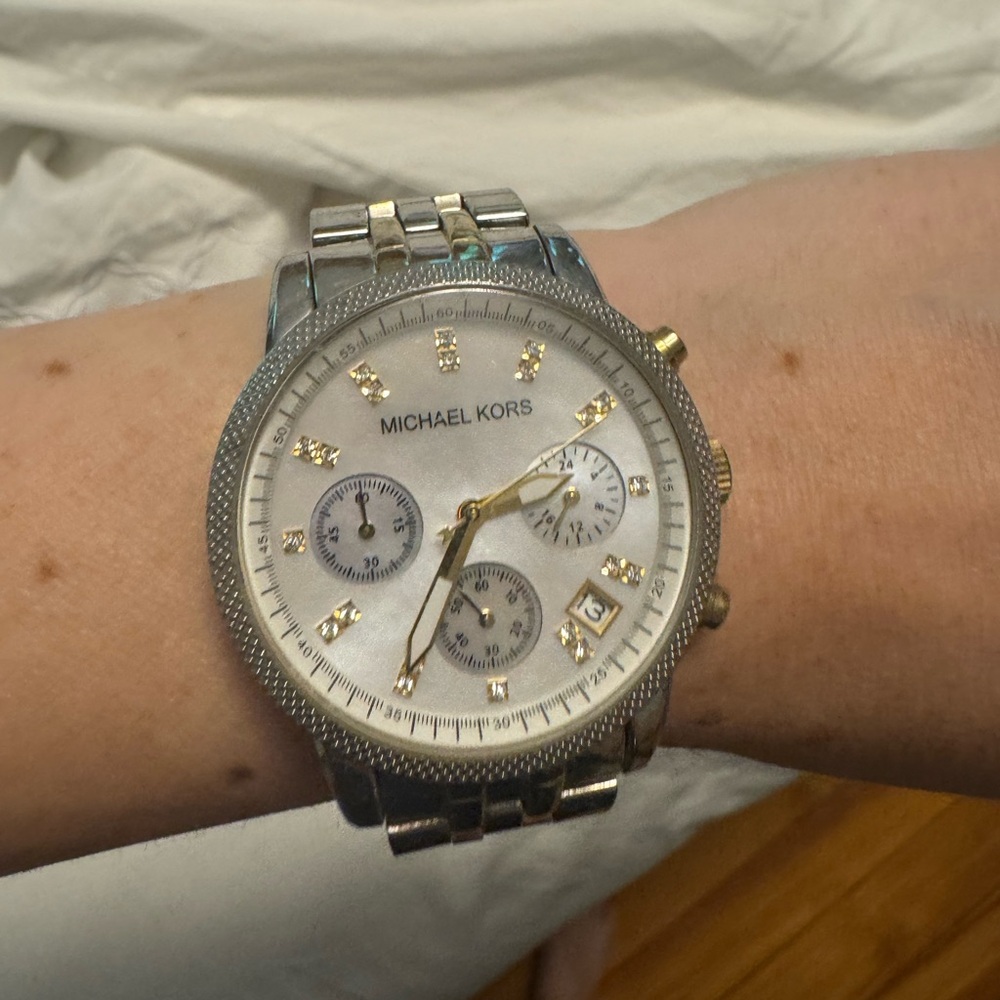 Michael Kors Two-Tone Chronograph Watch